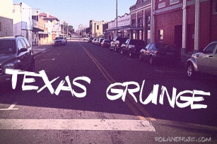 Texas Grunge Font Download