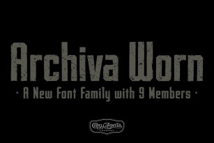 Archiva Worn Font Download