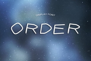 ORDER font Font Download