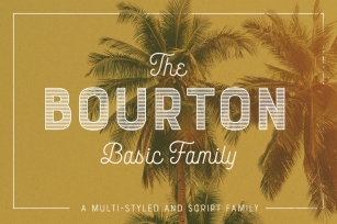 Bourton Basic Pack • 22 Font Download