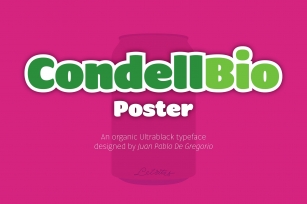Condell Bio Poster Font Download