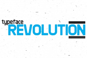 Revolution Typeface Font Download