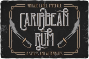 Caribbean Rum Font Download