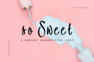 so Sweet Font Download