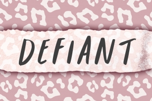 Defiant Font Download