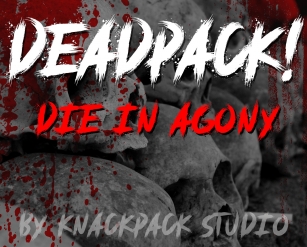 DEADPACK Font Download