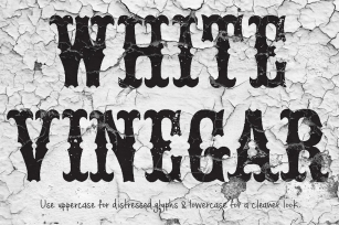 White Vinegar Font Download