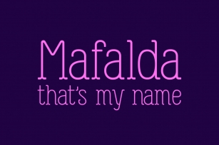 Mafalda Font Download