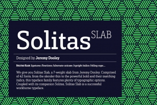 Solitas Slab Font Download