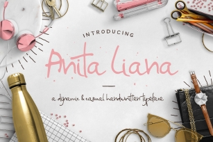 Anita Liana Script Font Download