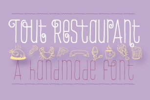 Tout Restaurant Icons Font Download
