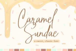 Caramel Sundae Font Download