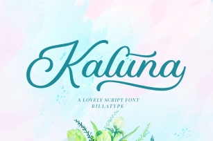 Kaluna Lovely Script Font Download