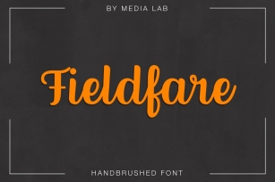 Fieldfare Font Download