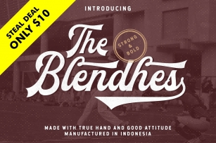 The Blendhes Font Download