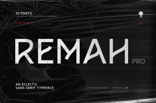 Remah Pro / san serif typeface Font Download