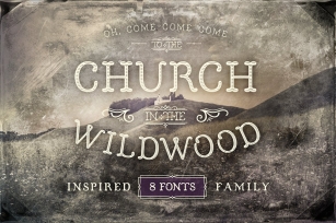 Church in the Wildwood Inspired Font Download