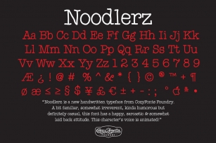 Noodlerz Font Download