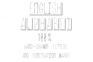 ABC Sketch-style. Hand-drawn. AE CS6 Font Download