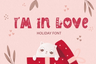 I Am In Love • Color typeface Font Download