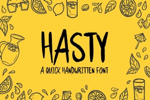 Hasty Font Download