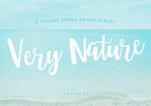 Very Nature Font Download
