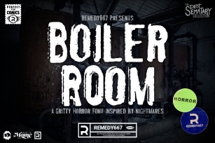 Boiler Room Font Download