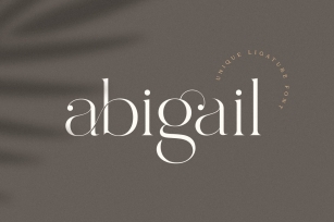 abigail Font Download