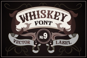 Whiskey font Font Download