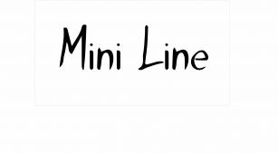 Mini Line Font Download