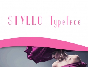 Styllo Display Typeface Font Download