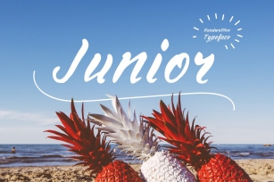 Junior—handwritten font Font Download
