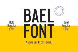 BAEL FONT FAMILY Font Download