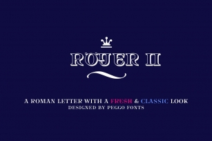 Roijer II (single) Font Download