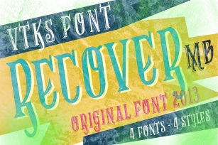 Recovery MB font Font Download