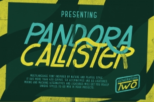 Pandora Callister Font Download