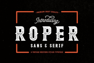Roper Family Font Download