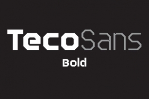 Teco Sans Bold Font Download