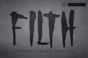 Filth AOE Font Download