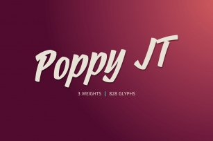 Poppy JT Font Download