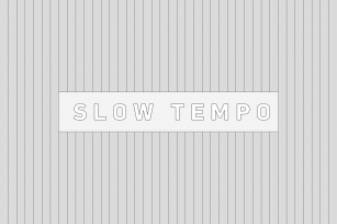 Slow Tempo Font Download