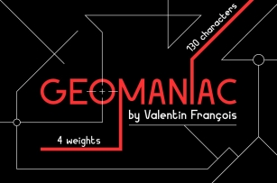 Geomaniac Font Download