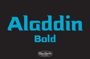 Aladdin Bold Font Download