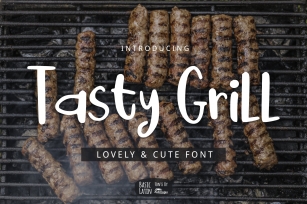 Tasty Grill Font Download