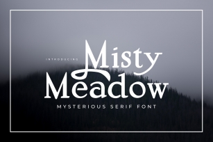Misty Meadow Font Download