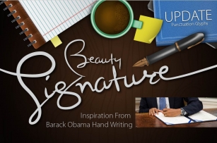 Beauty Signature (UPDATE) Font Download