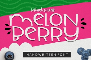 Melonberry Handwritten Font Download