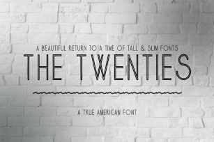 The Twenties Font Download