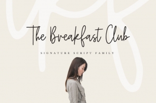 The Breakfast Club Font Download