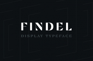 Findel Display Typeface Font Download
